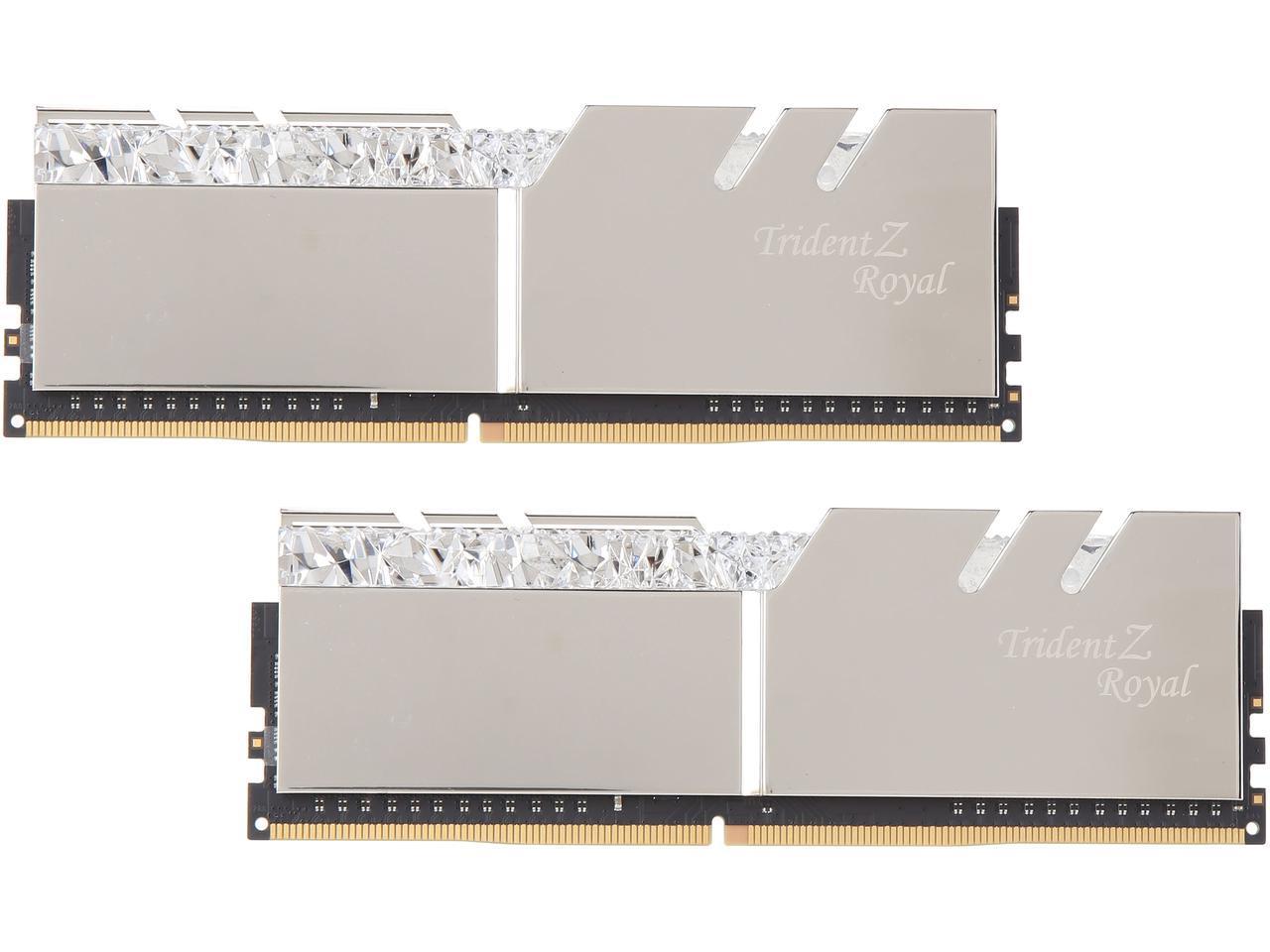 G.Skill Trident Z Royal 16GB (8GBx2) DDR4 3200MHz